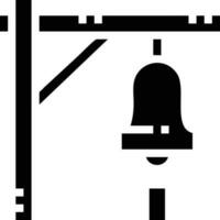 Bell notification icon symbol vector image. Illustration of the alarm alert symbol in EPS 10