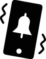 Bell notification icon symbol vector image. Illustration of the alarm alert symbol in EPS 10