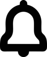 Bell notification icon symbol vector image. Illustration of the alarm alert symbol in EPS 10