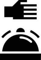 Bell notification icon symbol vector image. Illustration of the alarm alert symbol in EPS 10