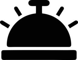 Bell notification icon symbol vector image. Illustration of the alarm alert symbol in EPS 10