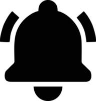 Bell notification icon symbol vector image. Illustration of the alarm alert symbol in EPS 10