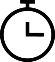 Stopwatch, timer icon symbol vector