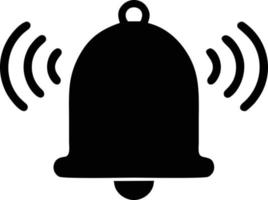 Bell notification icon symbol vector image. Illustration of the alarm alert symbol in EPS 10