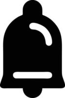 Bell notification icon symbol vector image. Illustration of the alarm alert symbol in EPS 10