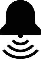 Bell notification icon symbol vector image. Illustration of the alarm alert symbol in EPS 10