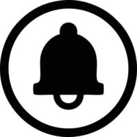 Bell notification icon symbol vector image. Illustration of the alarm alert symbol in EPS 10