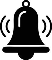 Bell notification icon symbol vector image. Illustration of the alarm alert symbol in EPS 10