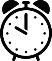 Alarm clock, timer icon symbol. vector