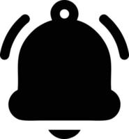 Bell notification icon symbol vector image. Illustration of the alarm alert symbol in EPS 10