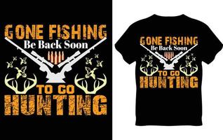 Hunting T-Shirt Design vector