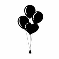 Ballon icon simple vector illustration.