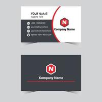 Creative and Modern Business Card Design vector