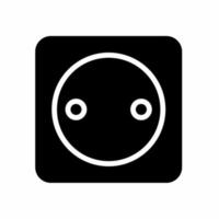 Socket icon simple vector illustration.