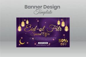 Social Media Banner Template vector