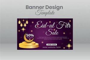 Social Media Banner Template vector