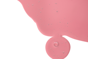 liquid gel in pink isolated element png