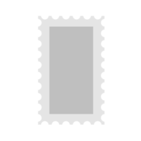 rectangular gastos de envío sello marco modelo png