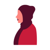 stilvoll Hijab Frau Charakter png