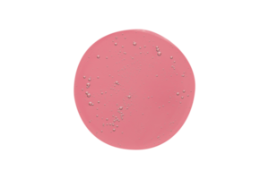 rond rose gel liquide isolé png