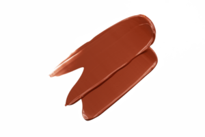 chocolate makeup cream stroke isolated png