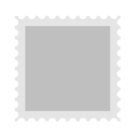 square Postage stamp frame png