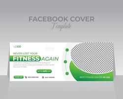 Facebook Cover Design Template vector