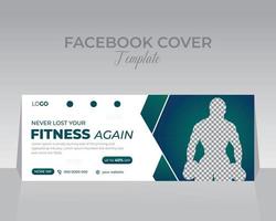 plantilla de diseño de portada de facebook vector