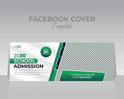 Facebook Cover Design Template vector