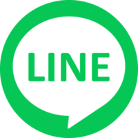 line message social media circle icon symbol png