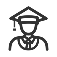 graduado avatar ícone png