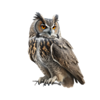 sage hibou oiseau de proie png