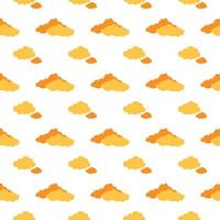 Clouds seamless pattern vector