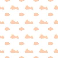 Clouds seamless pattern vector