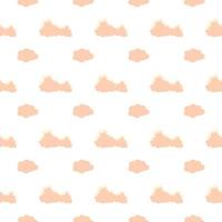 Clouds seamless pattern vector