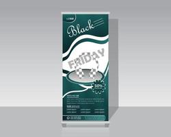 Fashion Roll Up Banner vector