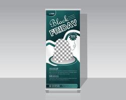 Fashion Roll Up Banner vector