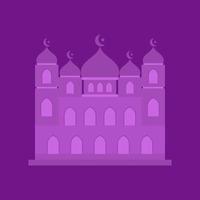 mezquita icono diseño ilustración vector