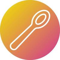 Spoon Vector Icon Design Illustration