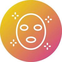 Face mask Vector Icon Design Illustration