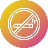 No smoking Vector Icon Design Illustration