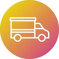 Delivery truck Vector Icon Design Illustration