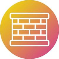 Bricks wall Vector Icon Design Illustration