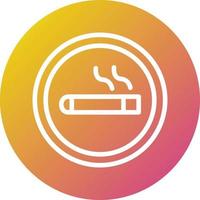 smoking area Vector Icon Design Illustration