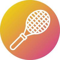 Tennis racket Vector Icon Design Illustration