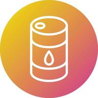 Barrel Vector Icon Design Illustration