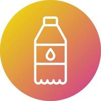 Water bottle Vector Icon Design Illustration