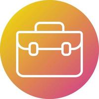 Briefcase Vector Icon Design Illustration