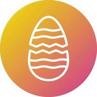 ilustración de diseño de icono de vector de huevo roto