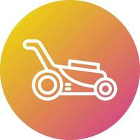Lawn mower Vector Icon Design Illustration
